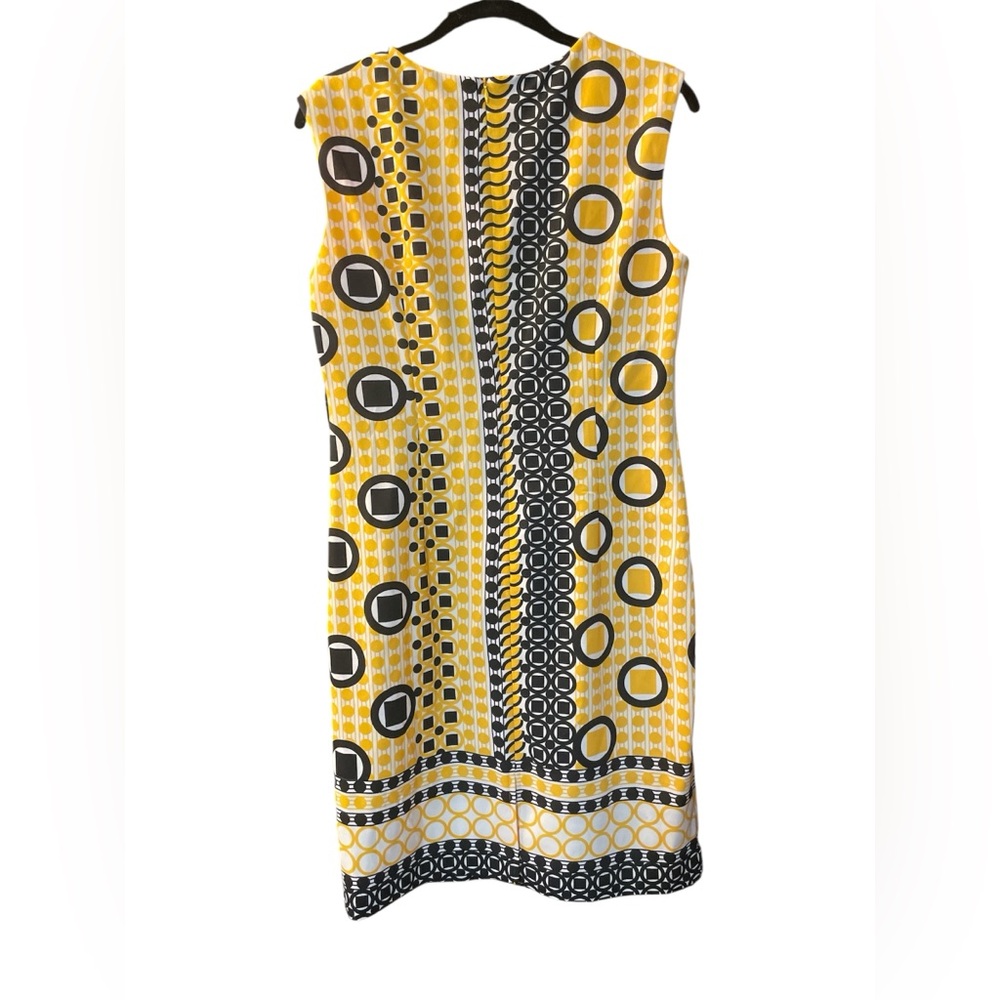 ILE NEW YORK- Retro Mod Geometric Shift Dress - Size [8] - Picture 2 of 9